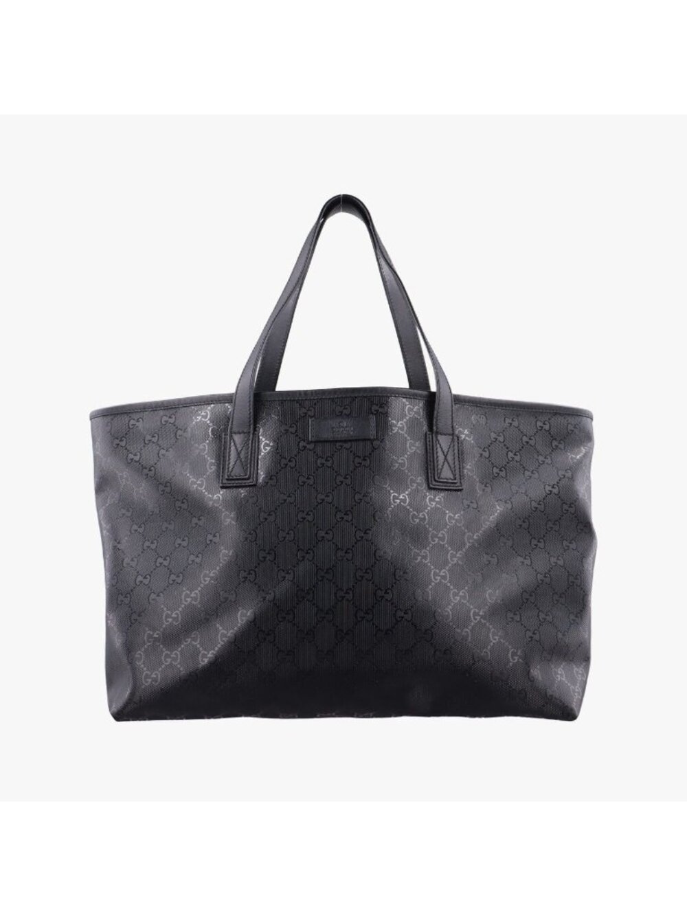 Gucci Imprime Black Leather